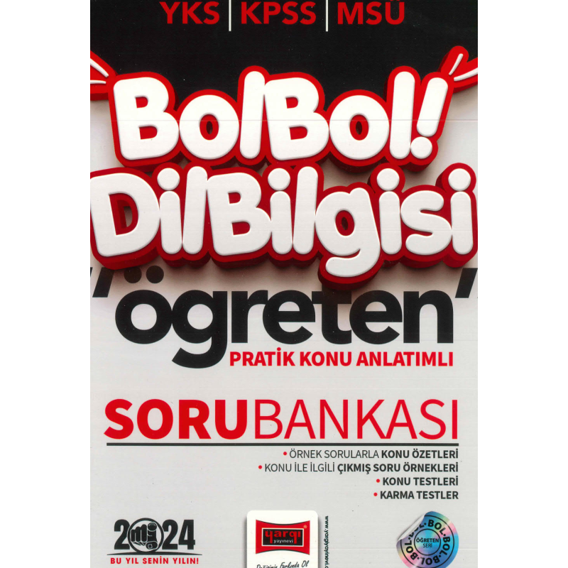 BOL BOL DİL BİLGİSİ ÖĞRETEN PRATİK KONU ANLATIMLI SORU BANKASI