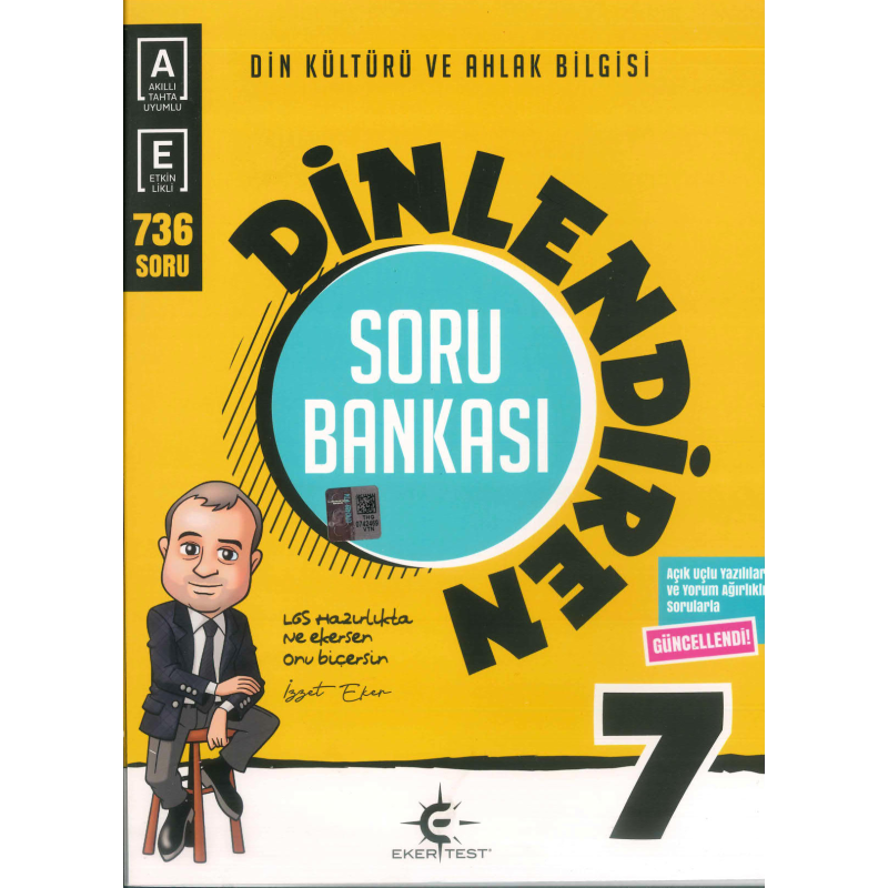 7. Sınıf Dinlendiren Din Kültürü ve Ahlak Bilgisi Soru Bankası Eker Test