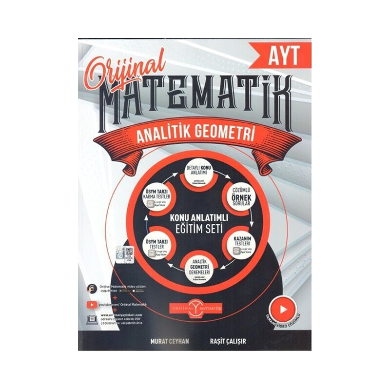 AYT Analitik Geometri Konu Anlatımlı Orijinal Yayınları