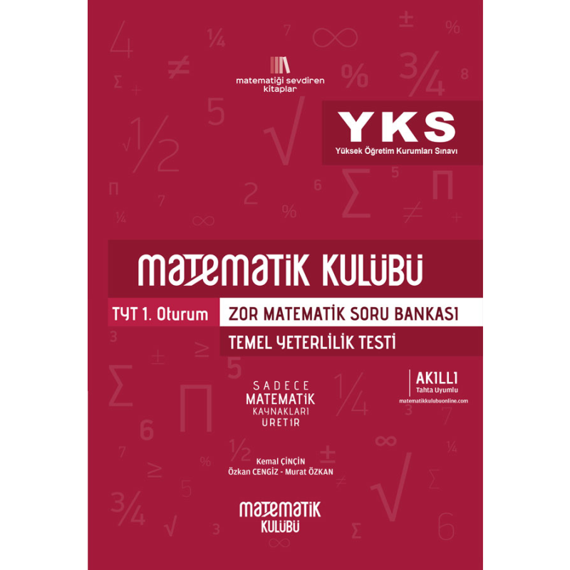 TYT Zor Matematik Soru Bankası Matematik Kulübü