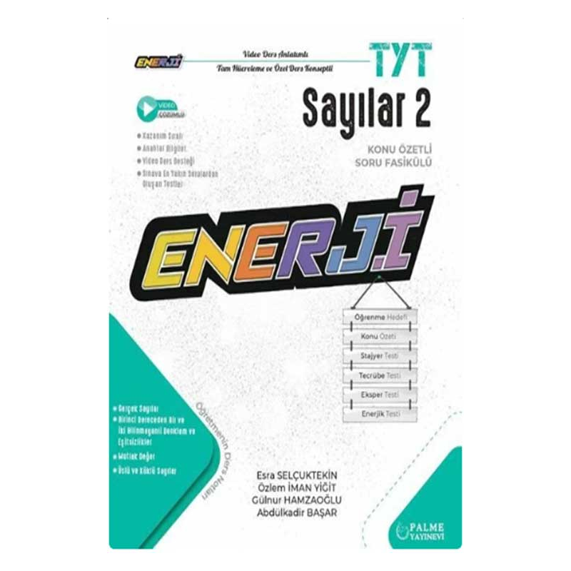 TYT Sayılar 2 Enerji Konu Özetli Soru Fasikülü