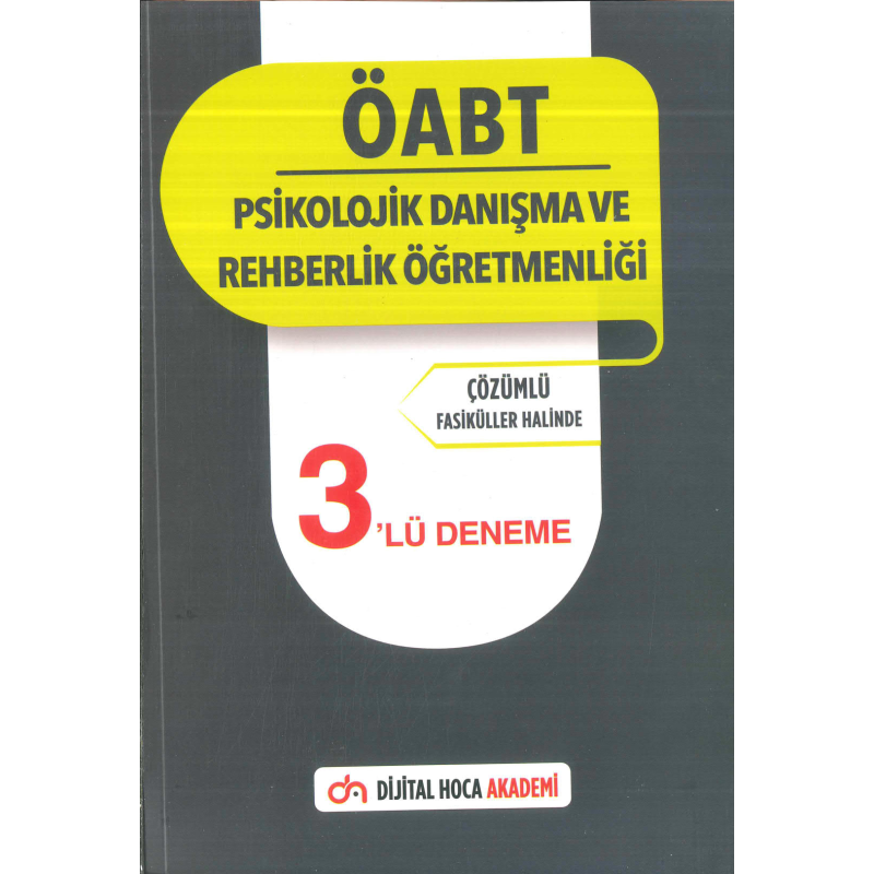 3'LÜ DENEME ÇÖZÜMLÜ