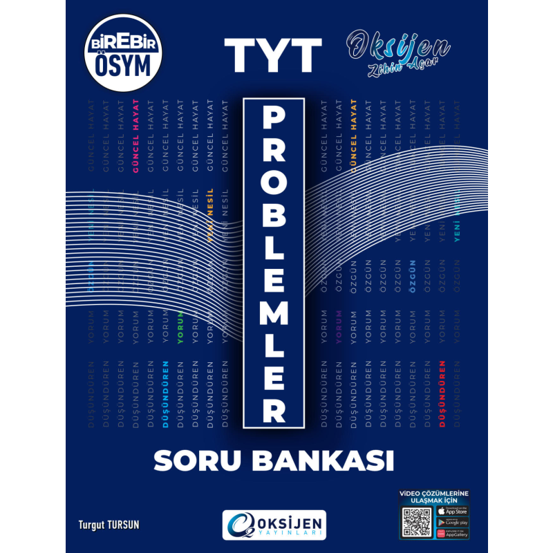 TYT Problemler Soru Bankası Oksijen Yayınları