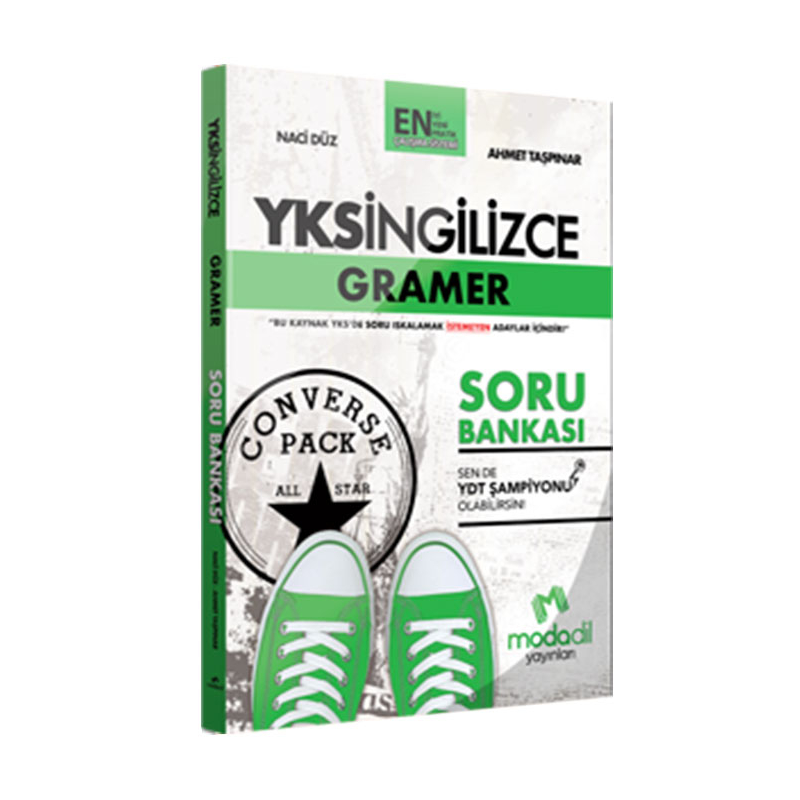 YKS İngilizce Gramer Soru Bankası Modadil Yayınları