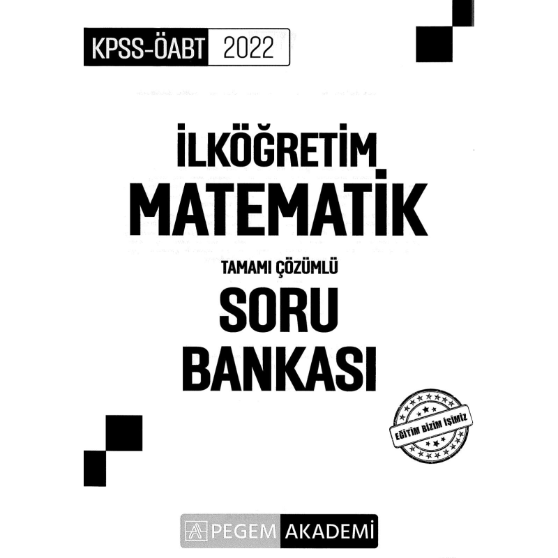 İLKÖĞRETİM MATEMATİK TAMAMI ÇÖZÜMLÜ SORU BANKASI