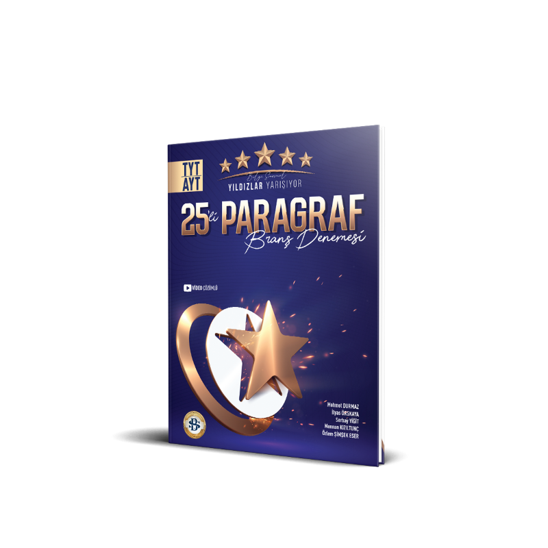 TYT AYT Paragraf Yıldızlar Yarışıyor 25 Deneme Bilgi Sarmal Yayınları