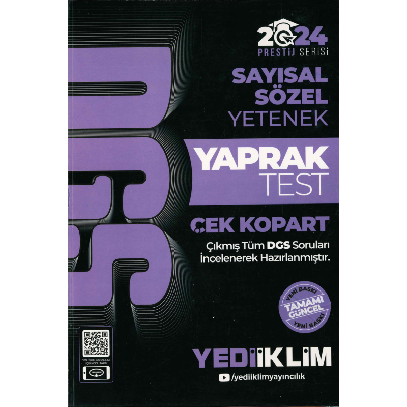 SAYISAL SÖZEL YETENEK ÇEK KOPART YAPRAK TEST