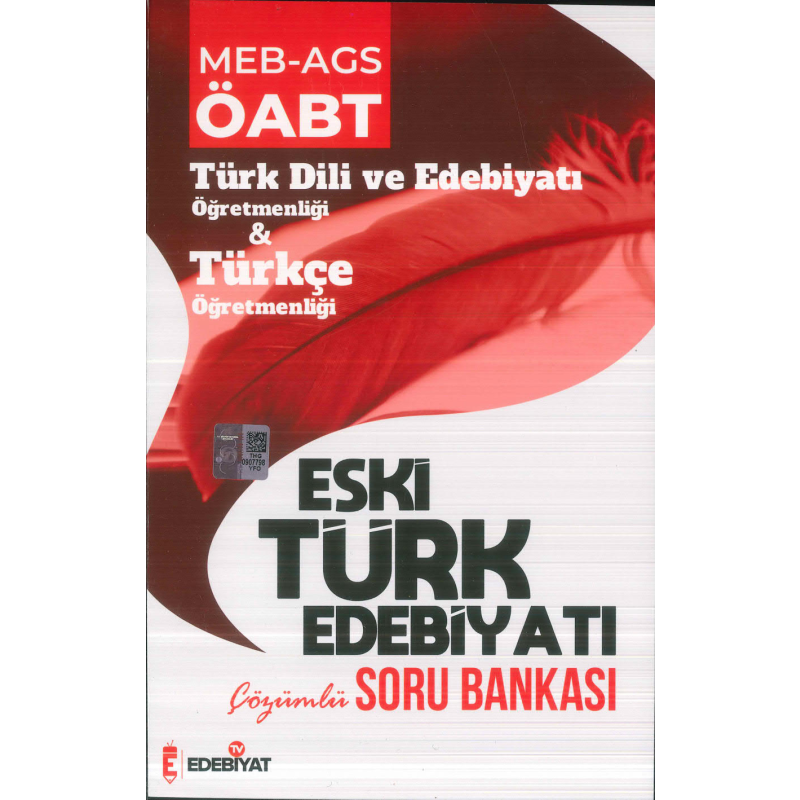 2025 ÖABT Türk Dili Edebiyatı ve Türkçe Eski Türk Edebiyatı Soru Bankası Çözümlü Edebiyat TV Yayınları