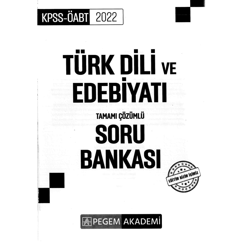 TAMAMI ÇÖZÜMLÜ SORU BANKASI
