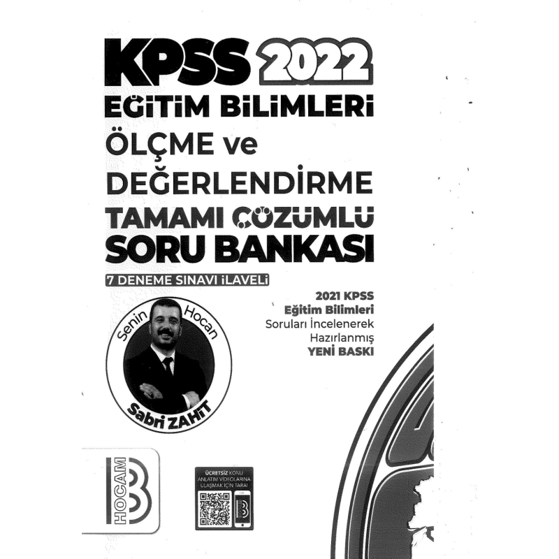 ÖLÇME VE DEĞERLENDİRME SORU BANKASI