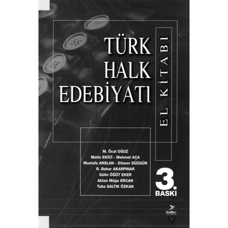 Türk Halk Edebiyatı El Kitabı