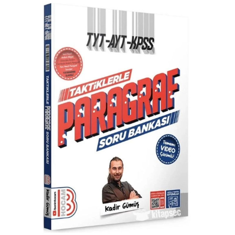 TAKTİKLERLE PARARAF SORU BANKASI 2024