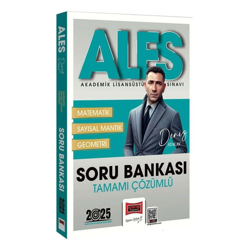 2025 ALES Matematik Geometri Sayısal Mantık Tamamı Çözümlü Soru Bankası Yargı Yayınları