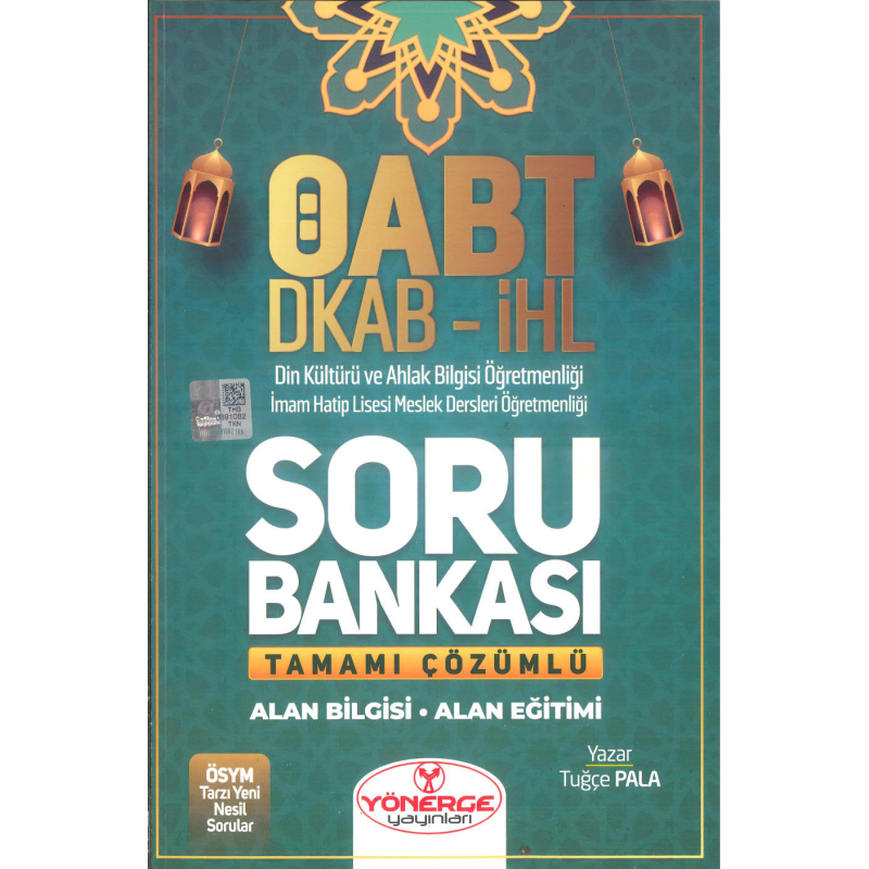 SORU BANKASI TAMAMI ÇÖZÜMLÜ ALAN BİLGİSİ-ALAN EĞİTİMİ