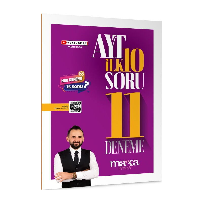 AYT Matematik İlk 10 Soru Konuları 11 Deneme Marka Yayınları