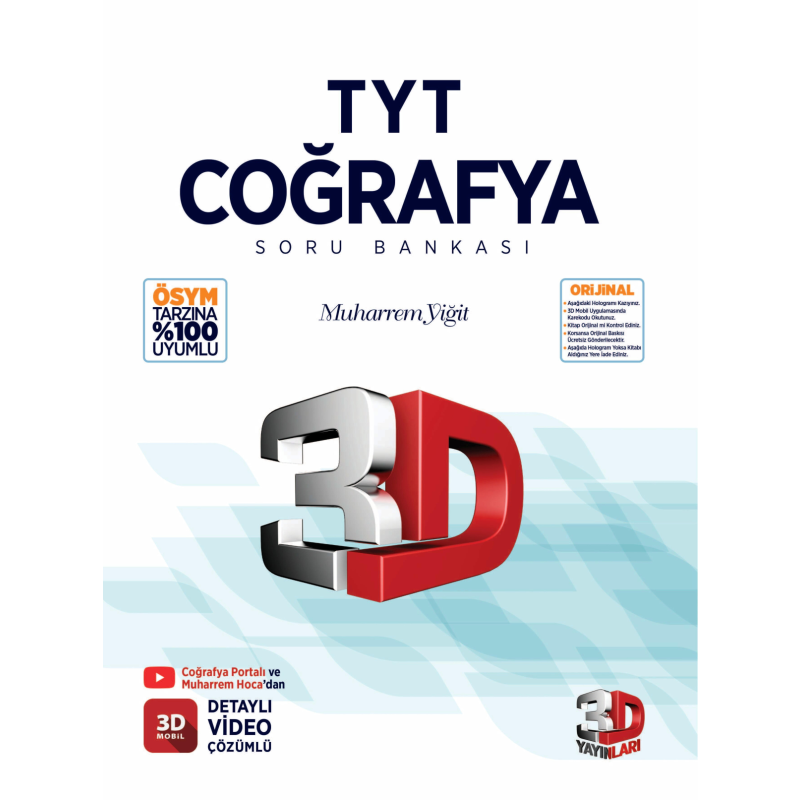 3D TYT COĞRAFYA SORU BANKASI
