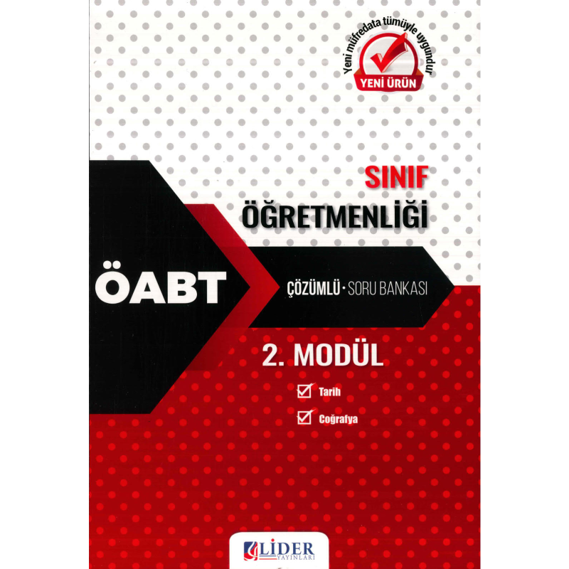 SINIF ÖĞRETMENLİĞİ 2. MODÜL (TARİH-COĞRAFYA) ÇÖZÜMLÜ SORU BANKASI