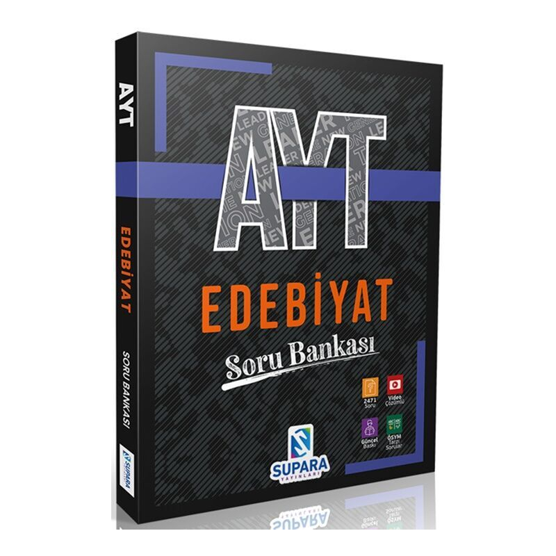 AYT Edebiyat Soru Bankası Supara Yayınları