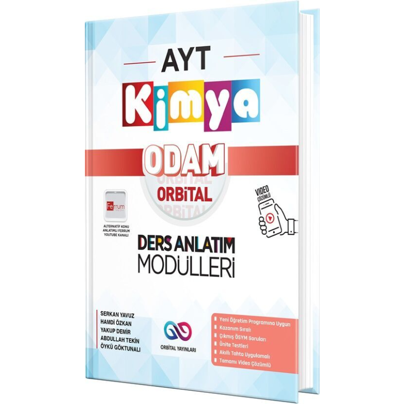 AYT Kimya Ders Anlatım Modülleri Orbital Yayınları