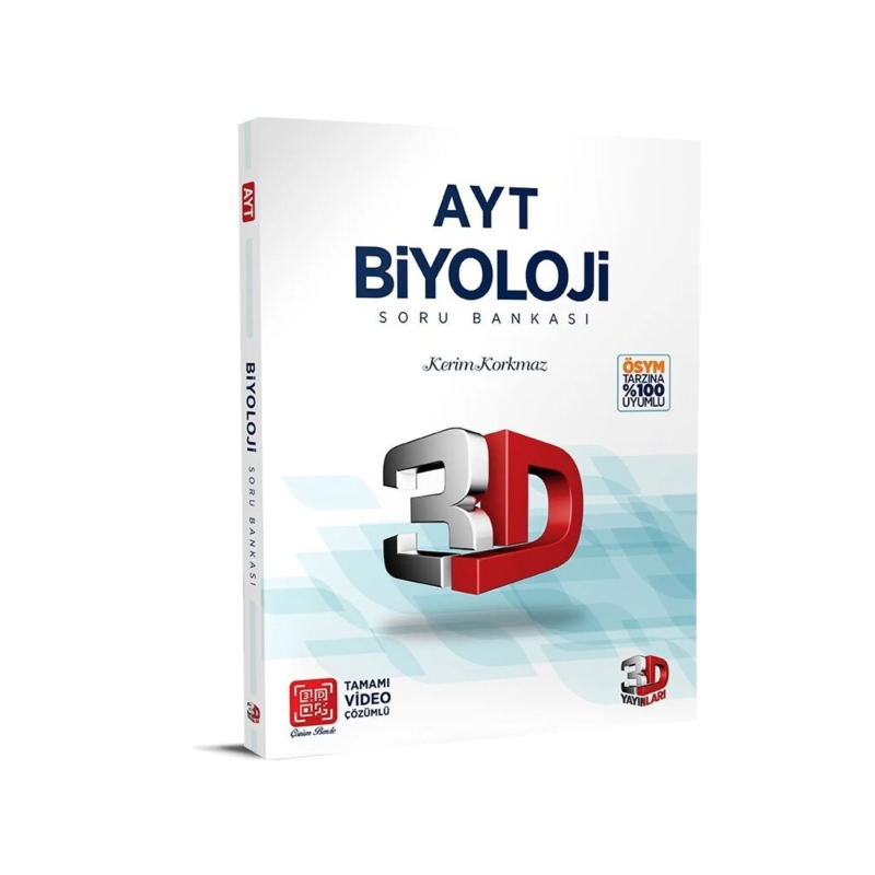 AYT Biyoloji 3D Soru Bankası
