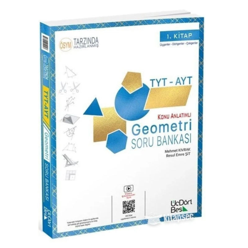 TYT-AYT Geometri Soru Bankası (1. Kitap) 2024 Model