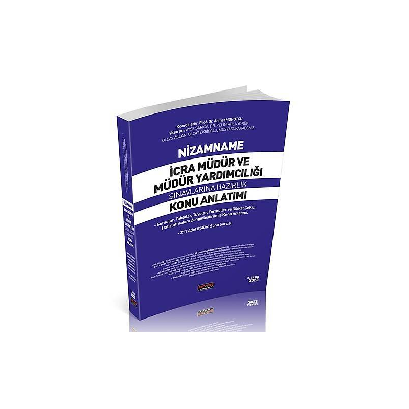 NİZAMNAME İCRA MÜDÜRLÜĞÜ KONU ANLATIMI