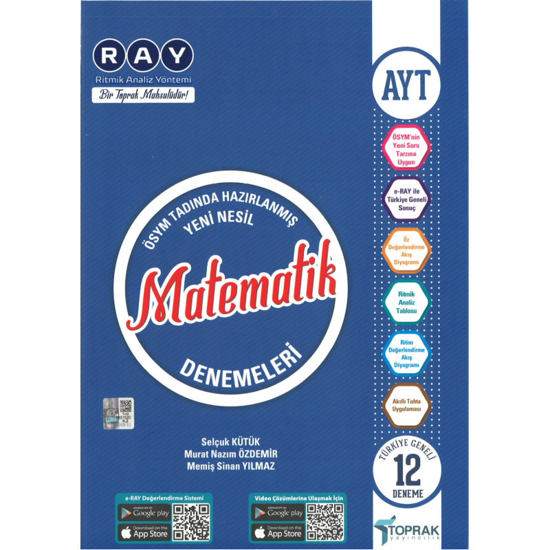 AYT Matematik Ray 12 li Denemeleri