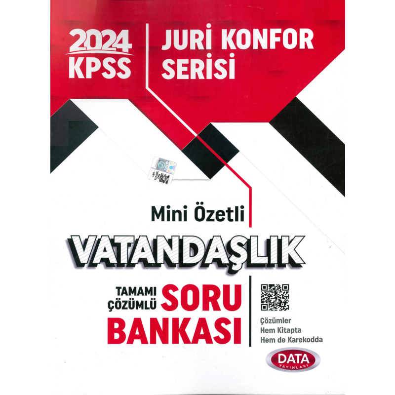 MİNİ ÖZETLİ VATANDAŞLIK TAMAMI ÇÖZÜMLÜ SORU BANKASI JURİ KONFOR SERİSİ