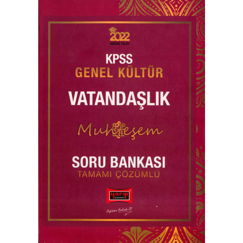 VATANDAŞLIK MUHTEŞEM TAMAMI ÇÖZÜMLÜ SORU BANKASI