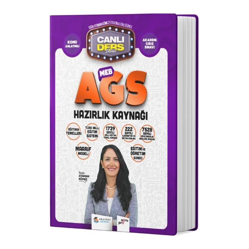 2025 MEB AGS Eğitim ve Eğitim Mevzuatı Konu Anlatımı Akademi Denizi