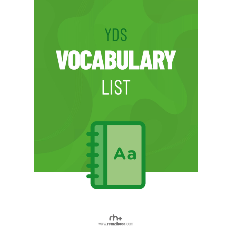 YDS VOCABULARY LIST