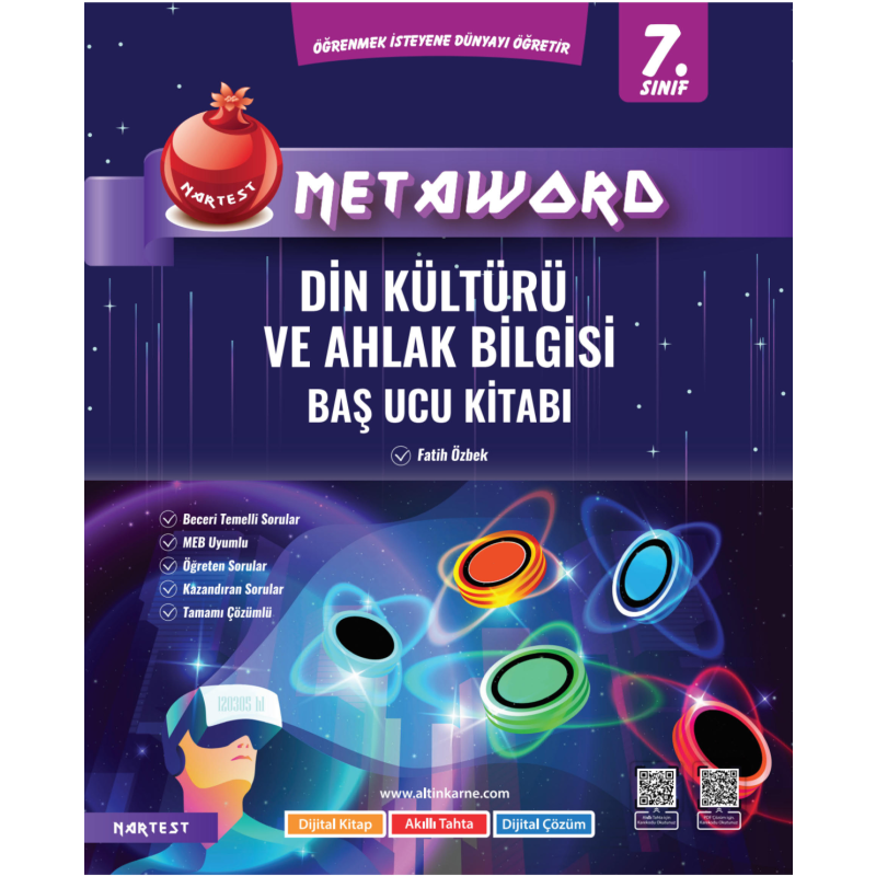 7. Sınıf Metaword Din Kültürü Ve Ahlak Bilgisi Nartest Yayınları