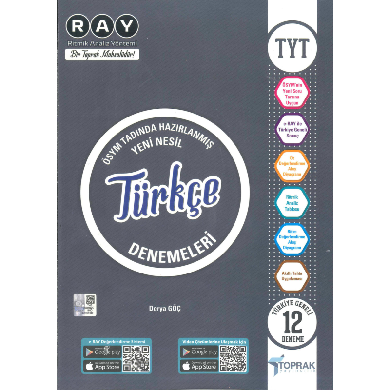 TYT Türkçe 12 Deneme Kitabı