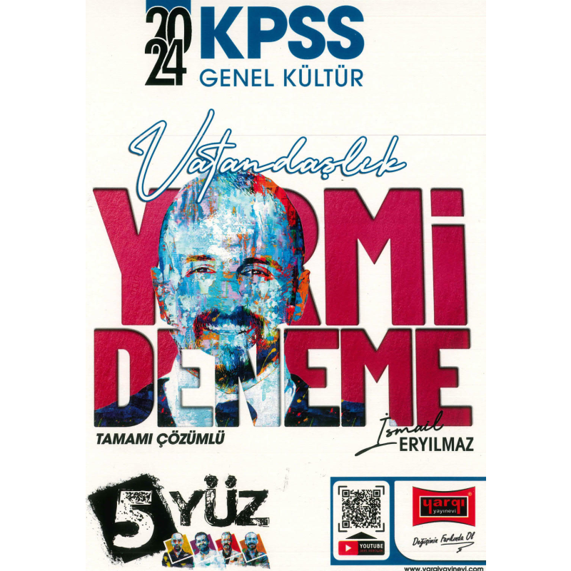 VATANDAŞLIK 20 DENEME TAMAMI ÇÖZÜMLÜ (5YÜZ)