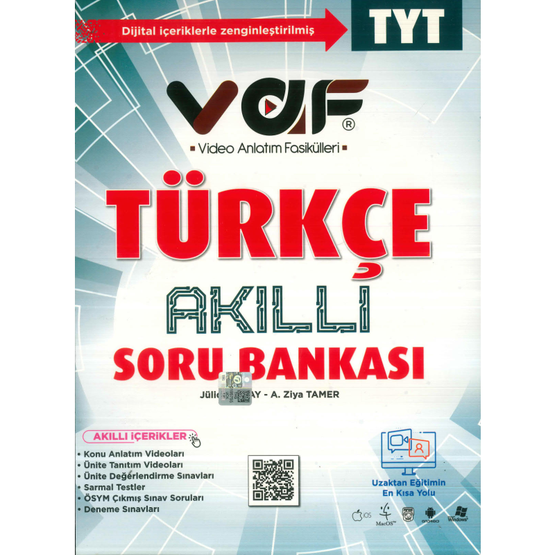 TYT Türkçe Akıllı Soru Bankası Vaf Yayınları