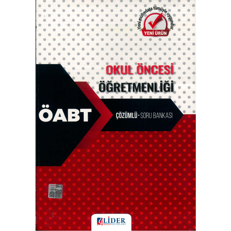 OKUL ÖNCESİ ÖĞRETMENLİĞİ TAMAMI ÇÖZÜMLÜ SORU BANKASI