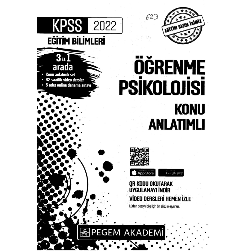 2022 KPSS Eğitim Bilimleri ÖĞRENME PSİKOLOJİSİ KONU ANLATIM
