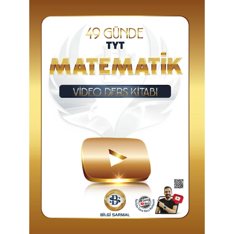 49 Günde TYT Matematik Video Ders Kitabı Bilgi Sarmal Yayınları