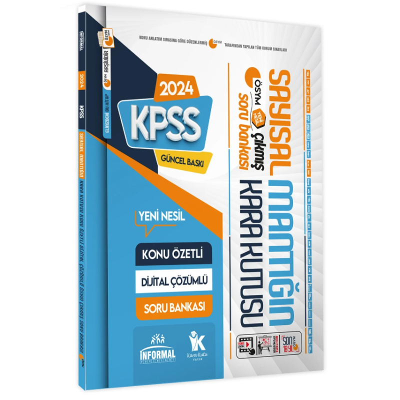 SAYISAL MANTIĞIN KARA KUTUSU ÇIKMIŞ SORU BANKASI