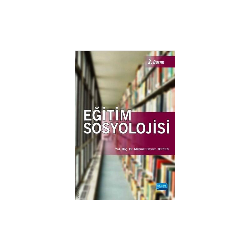 Eğitim Sosyolojisi Nobel Yayınları