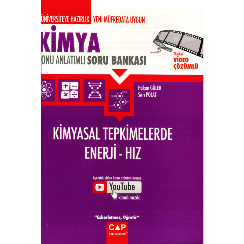KİMYA KİMYASAL TEPKİMELERDE ENERJİ - HIZ KONU ANLATIMLI SORU BANKASI
