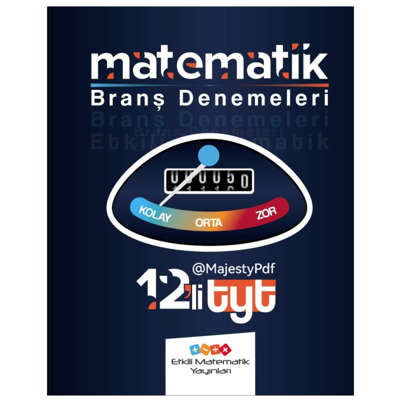 TYT Matematik 12 li Branş Denemeleri Etkili Matematik Yayınları