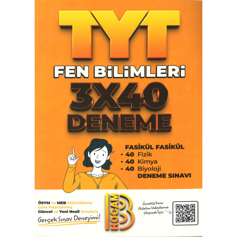 TYT Fen Bilimleri 3x40 Fasikül Denemeler