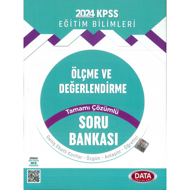 ÖLÇME VE DEĞERLENDİRME TAMAMI ÇÖZÜMLÜ SORU BANKASI