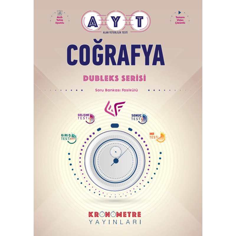 Ayt Coğrafya Dubleks Serisi Soru Bankası Fasikülü