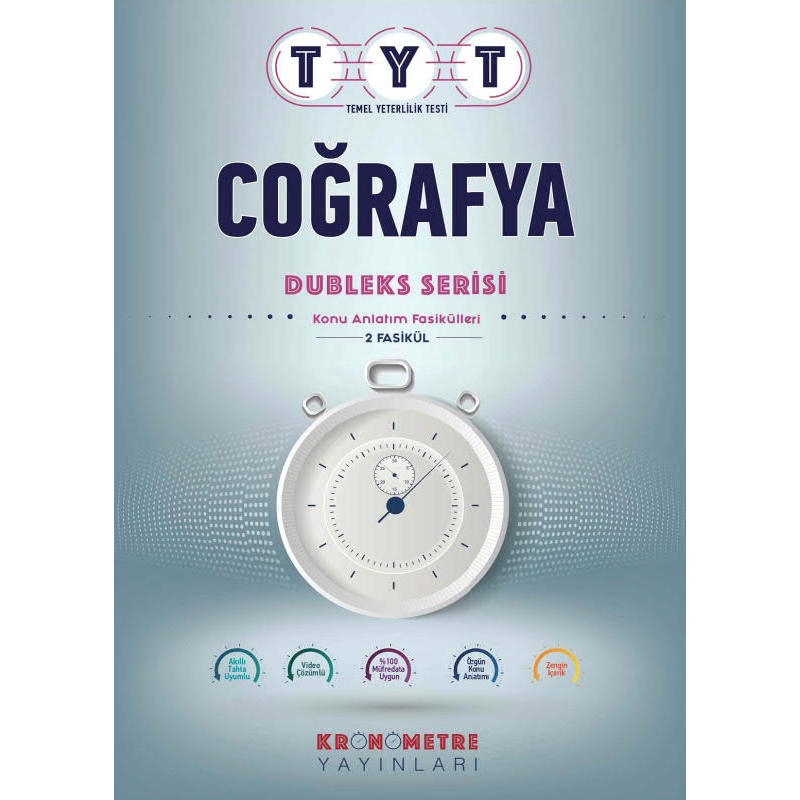 Tyt Coğrafya Dubleks Serisi Konu Anlatım Fasikülleri (2 Fasikül)
