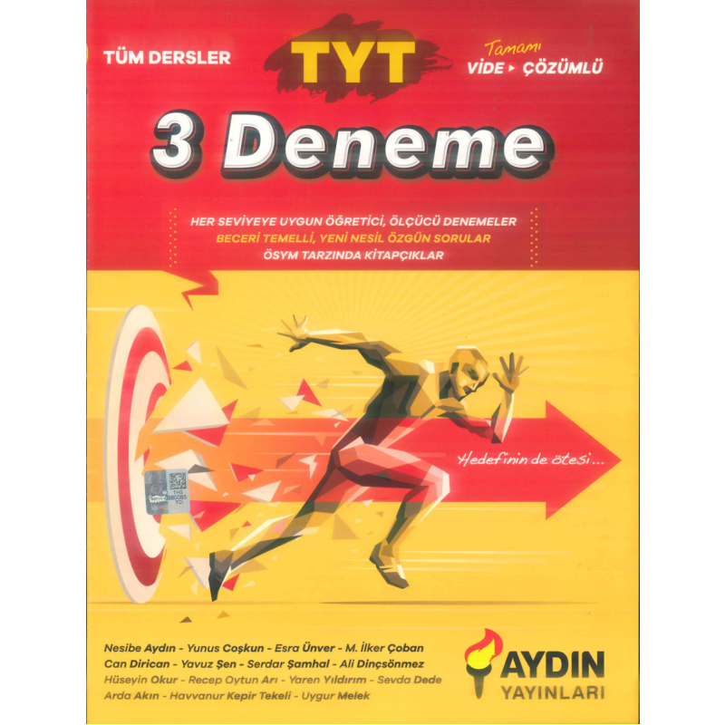 TYT TÜM DERSLER 3 DENEME