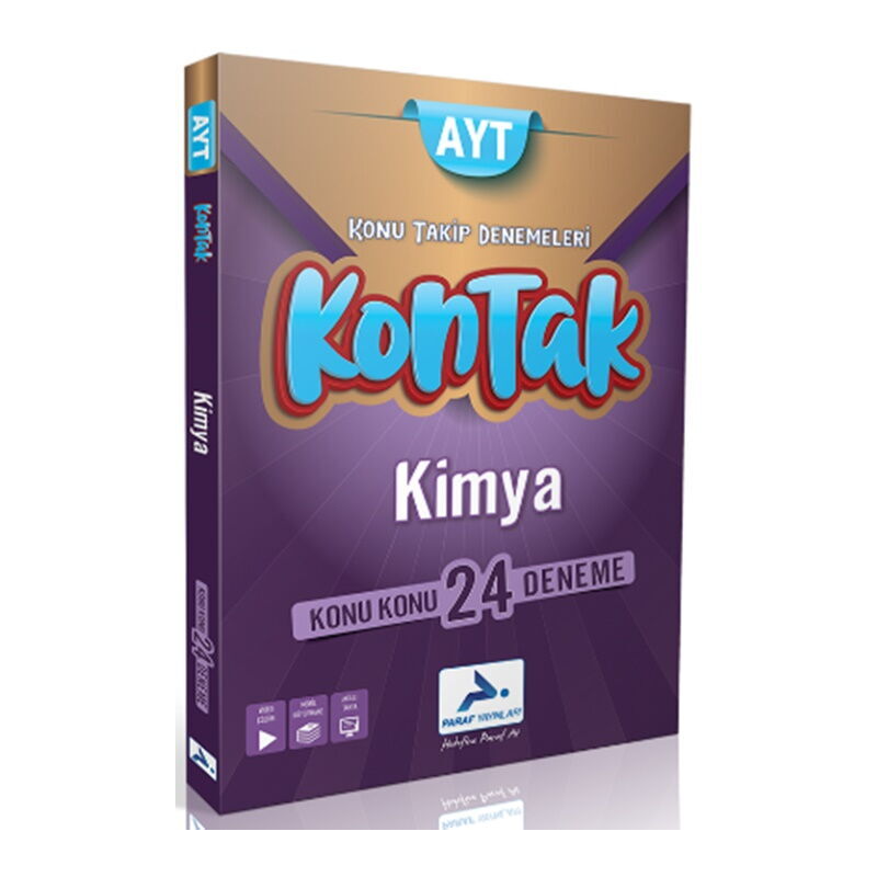 AYT Kimya Konu Takip Denemeleri Paraf Yayınları