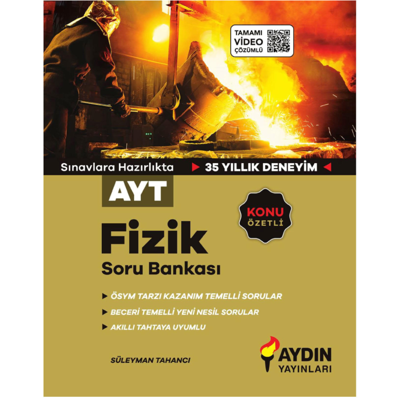 AYT Fizik Konu Özetli Soru Bankası Aydın Yayınları