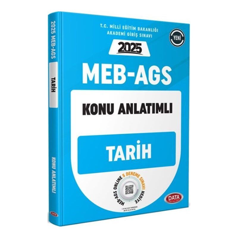 2025 MEB AGS Tarih Konu Anlatımlı Data Yayınları